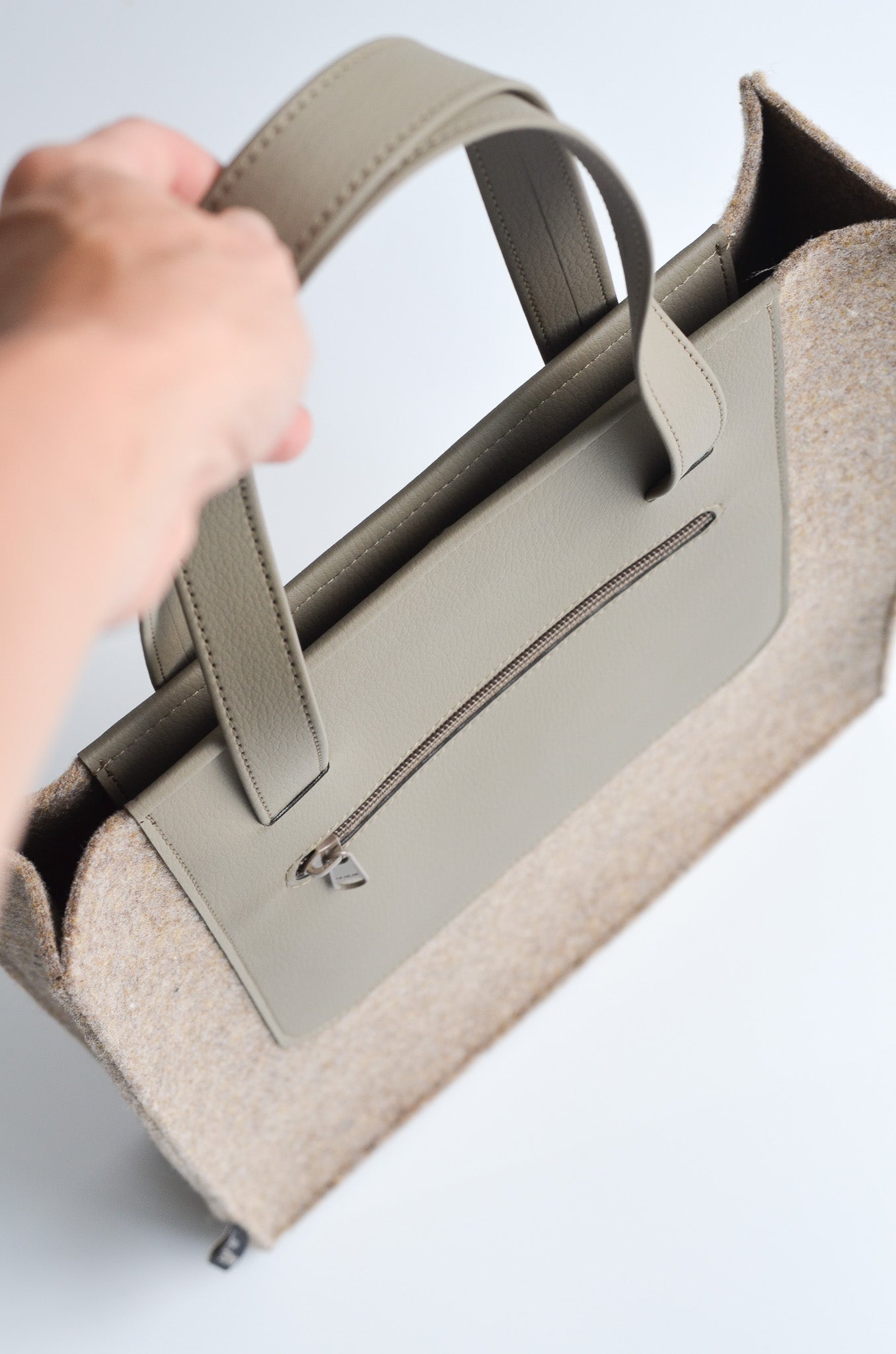 Paperbag KIEN - Taupe