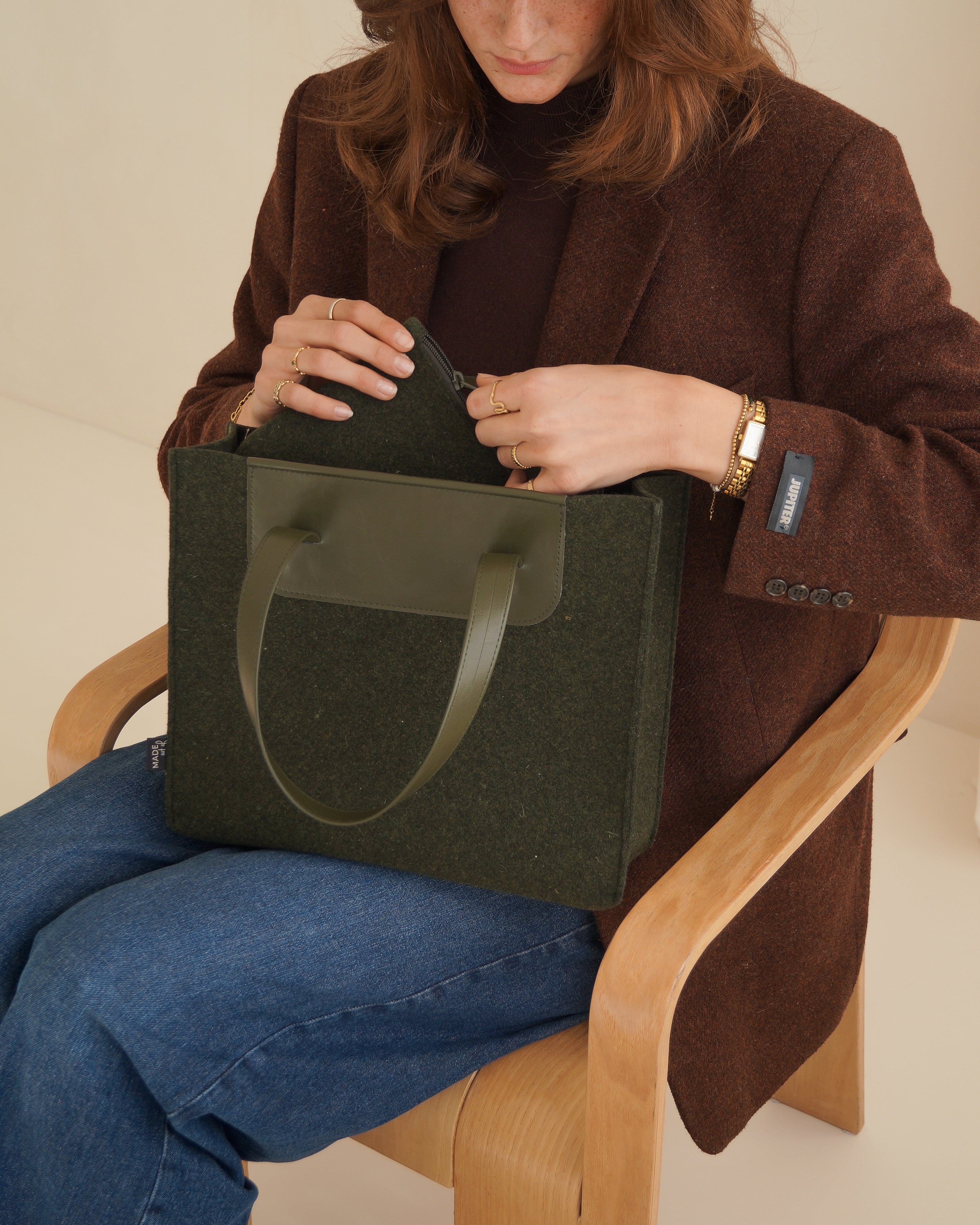 Handtas ANNE - Groen