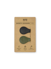 Magnetische boekenleggers CAS – Zwart/Groen