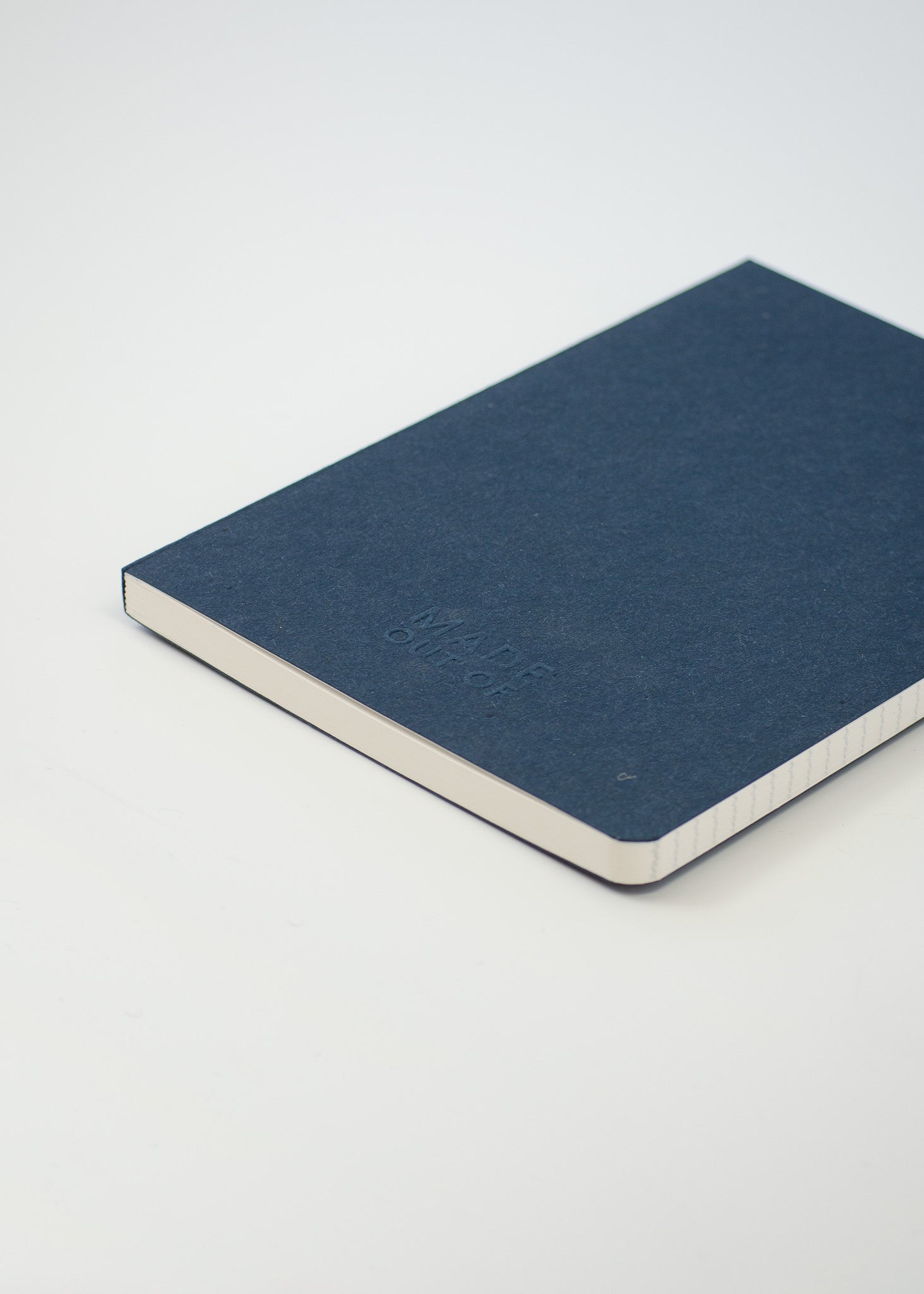 Lay-flat notebook NOTE - Blauw
