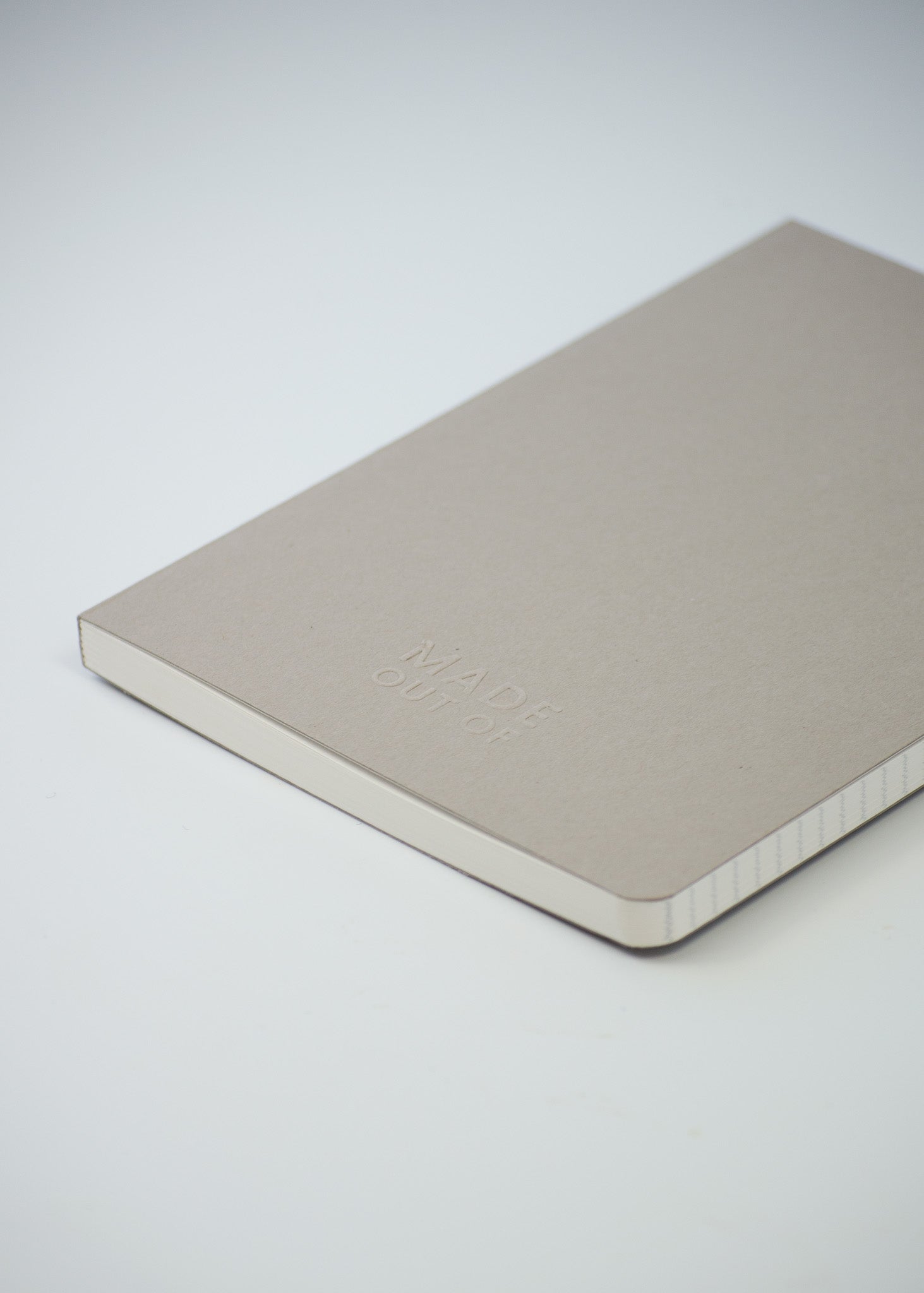 Lay-flat notebook NOTE - Taupe