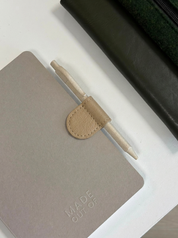 Magnetische boekenlegger INK - Beige
