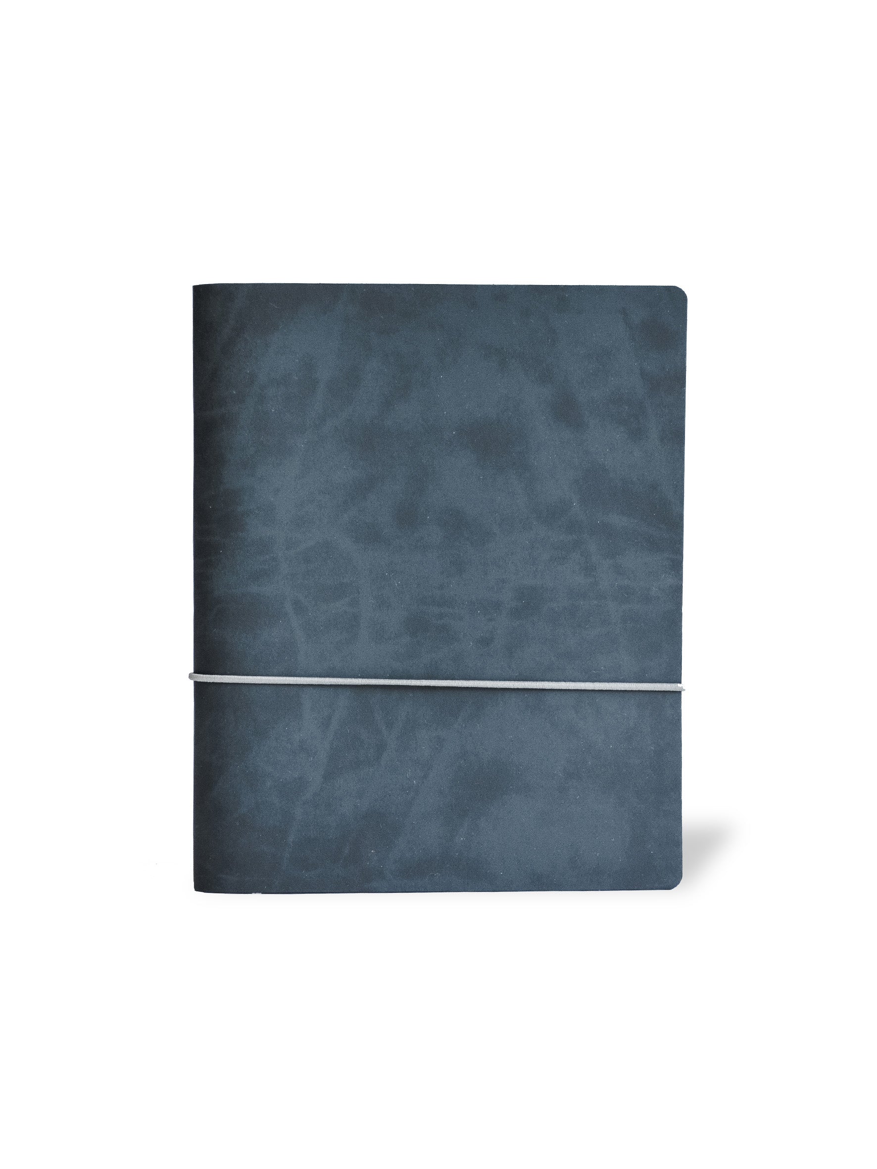 LOOP notitieboek gerecycled leerafval nacht blauw