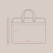 Laptoptas DORIS - Taupe