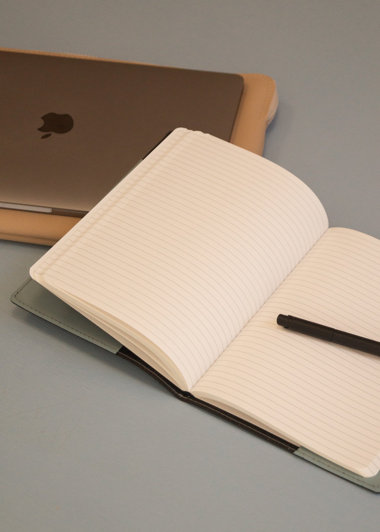 Refillable notebook OTIS - Blond Bruin