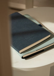 Lay-flat notebook NOTE - Blauw