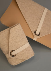 Laptophoes MARO - Beige Combi