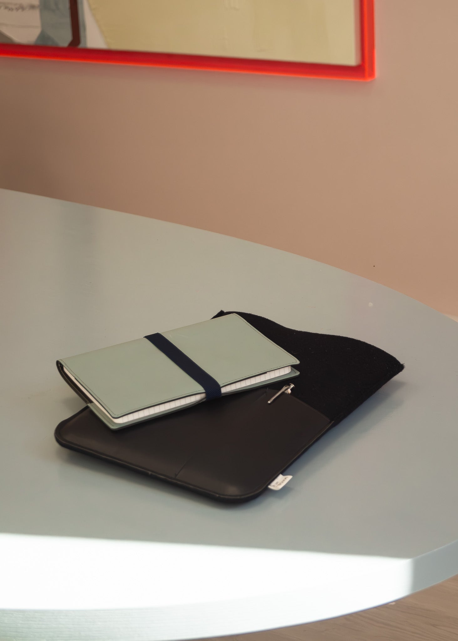 Refillable notebook OTIS - Blond Bruin