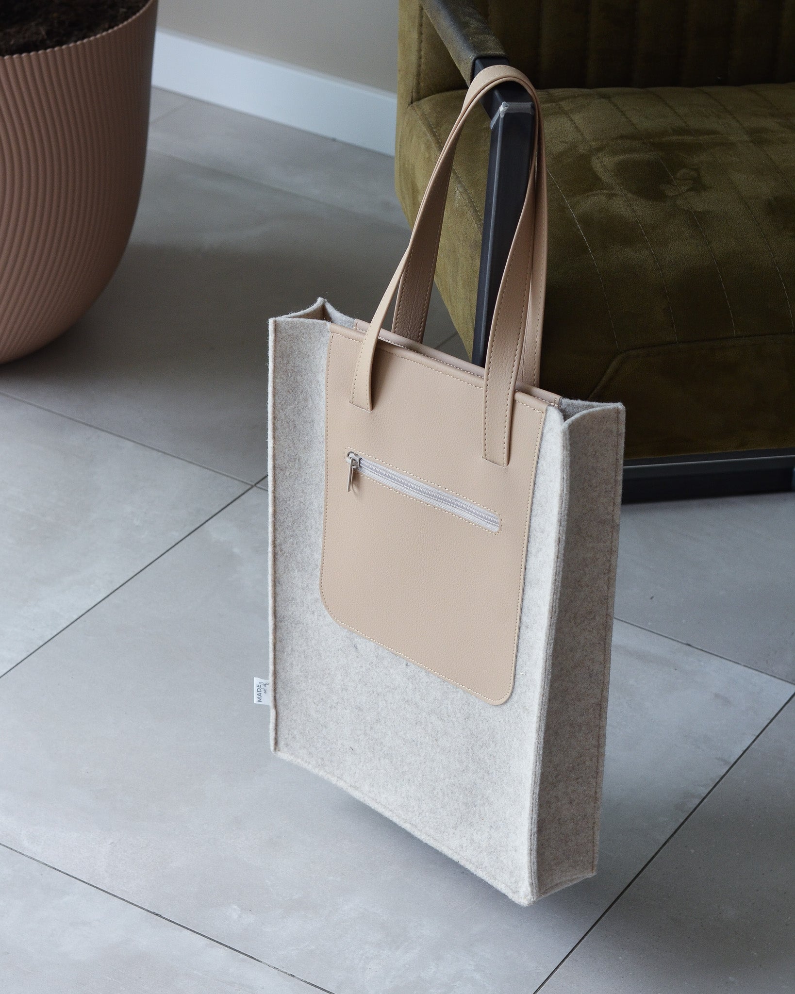 Paperbag KIEN - Beige