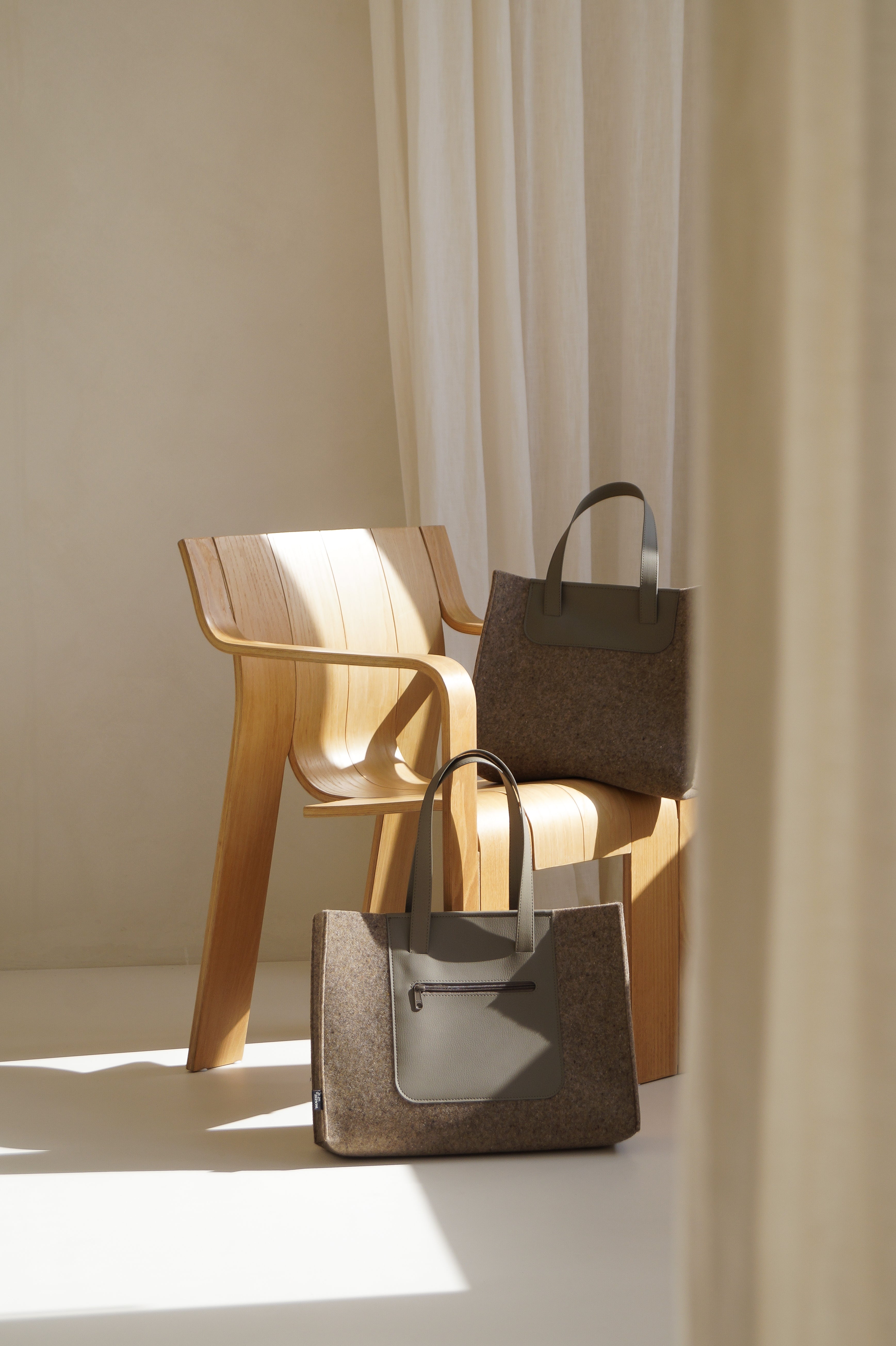 Office bag JIP - Taupe
