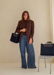 Handtas ANNE - Blauw