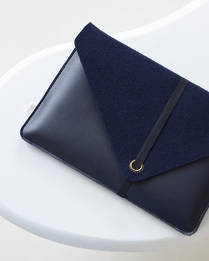 Blauw combi